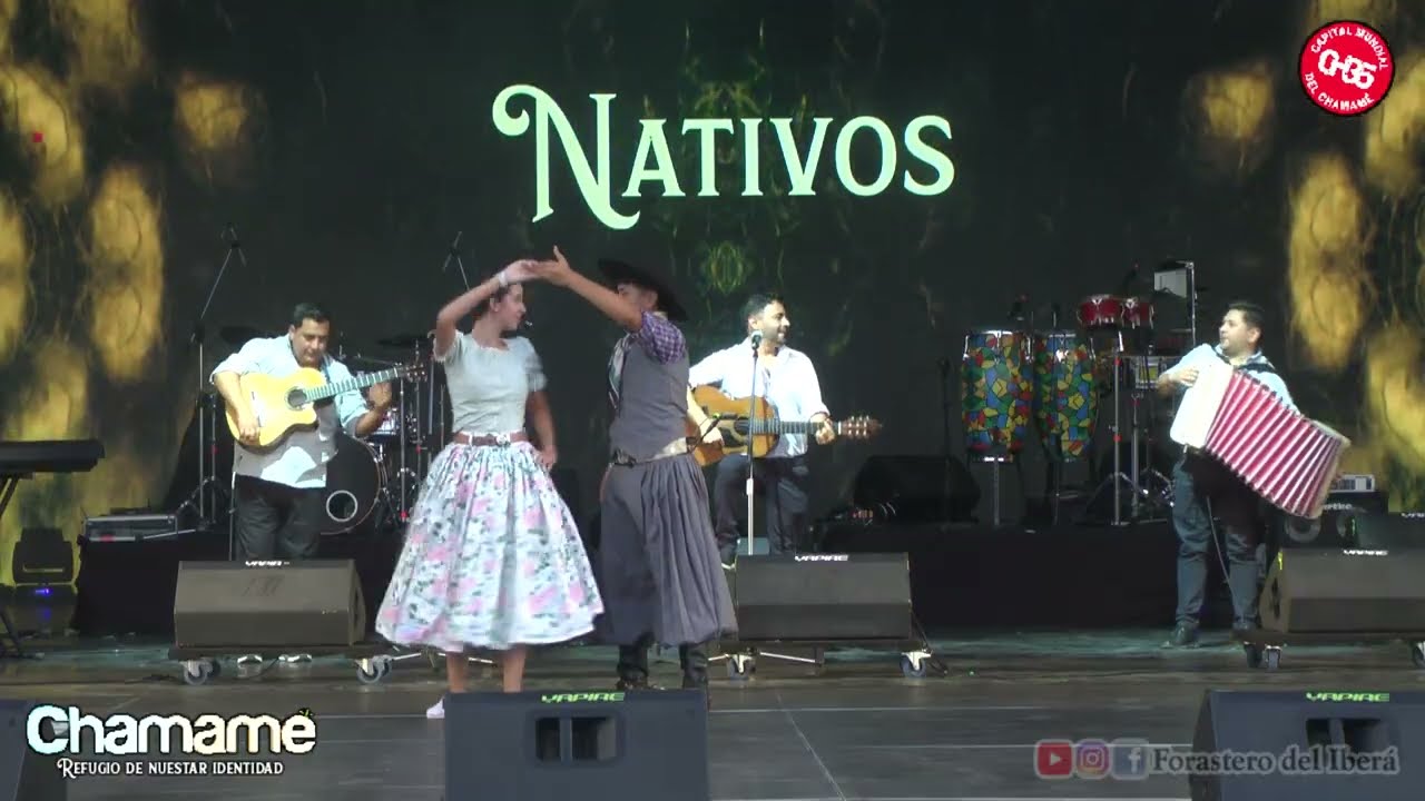 Nativos en la 35° Fiesta Nacional del Chamamé 2026.