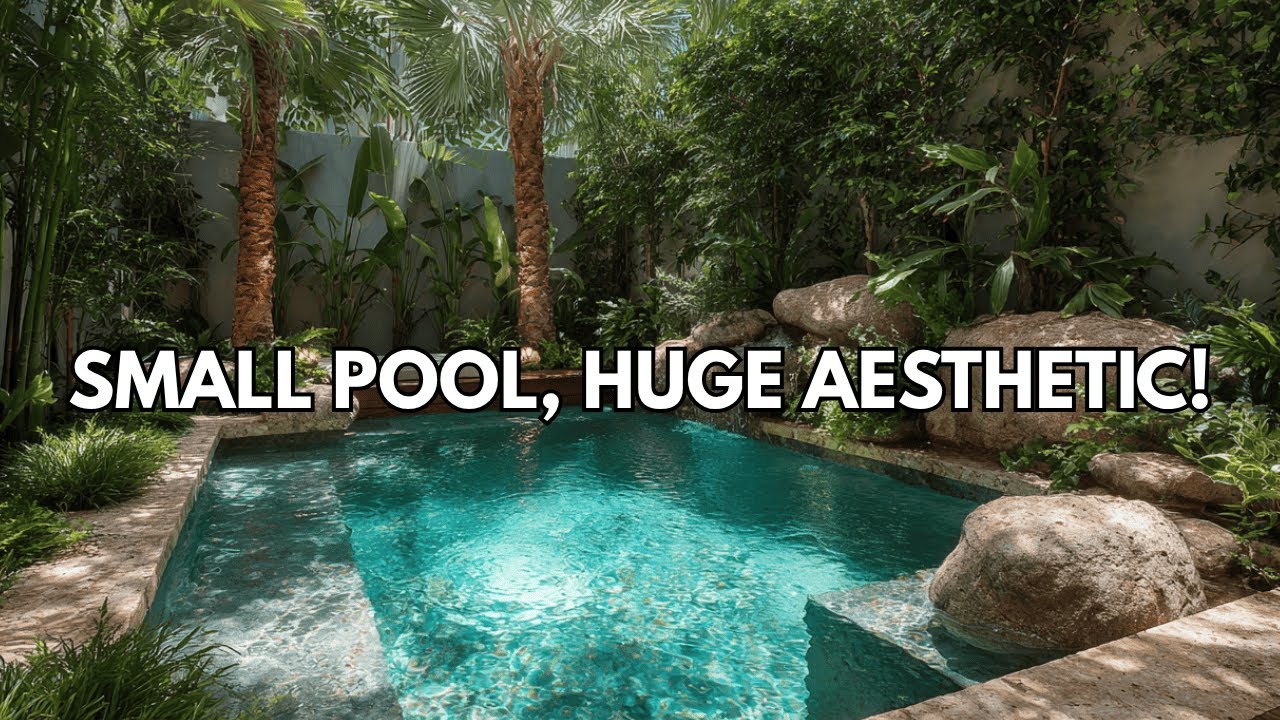 Tiny Pool Tour | How to Create a Relaxing Oasis in a Small Backyard