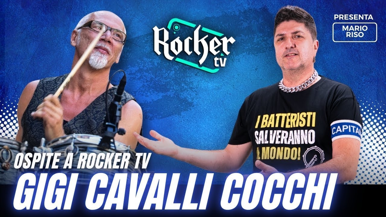 INTERVISTA A GIGI CAVALLI COCCHI! | DAI CLAN DESTINO A LIGABUE, DALLA BATTERIA AL DISEGNO