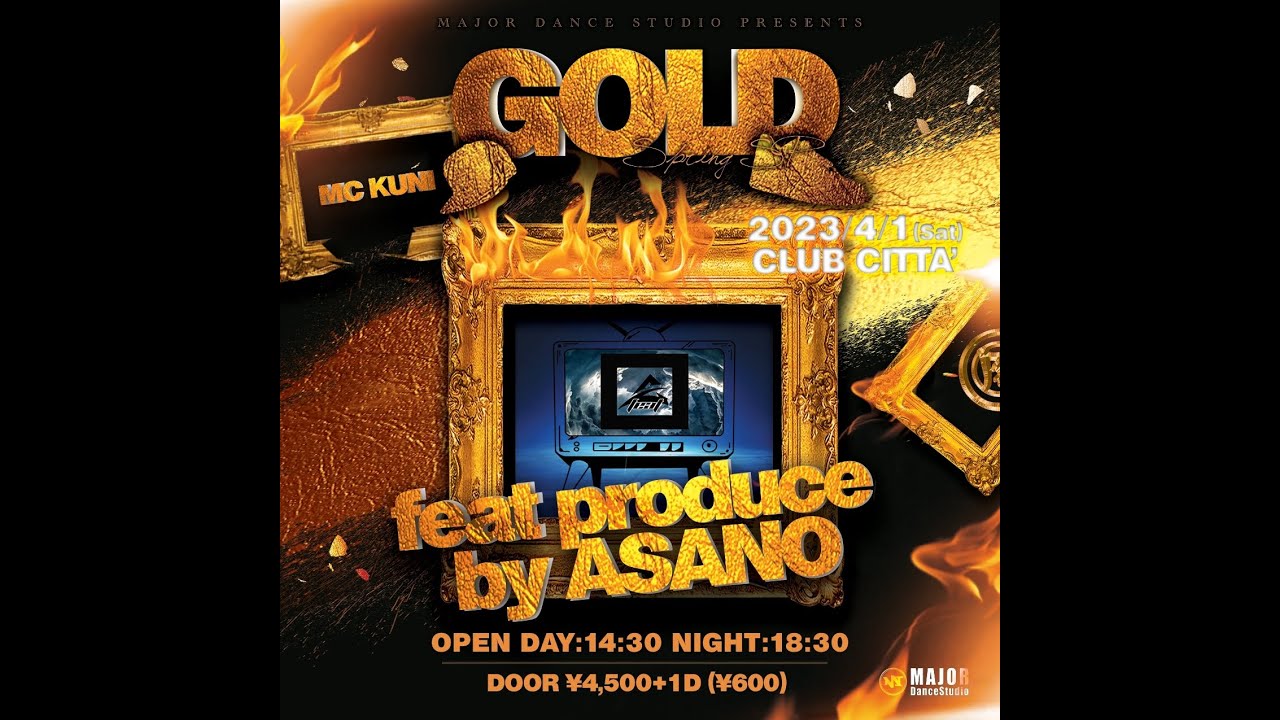feat produce by ASANO | GOLD | 2023.04.01 | @majordancetsudio