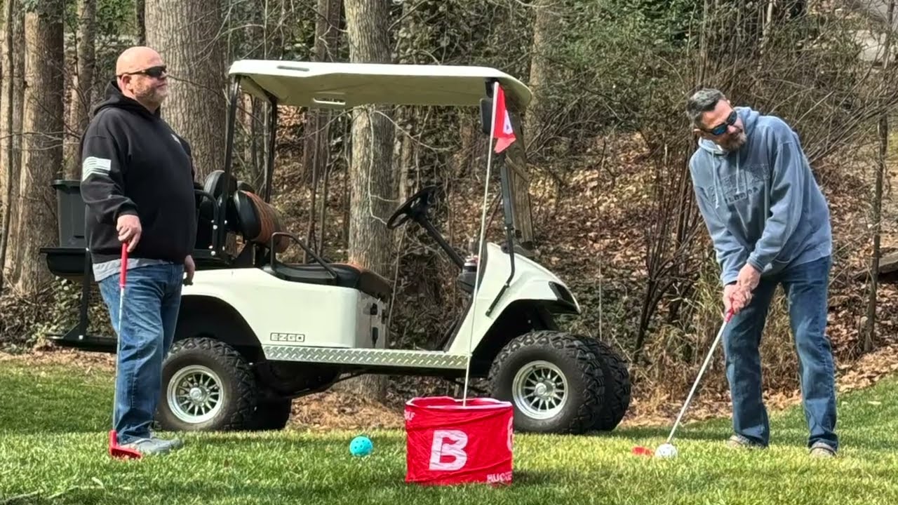 Bucket Golf at Camp Copperhead rd