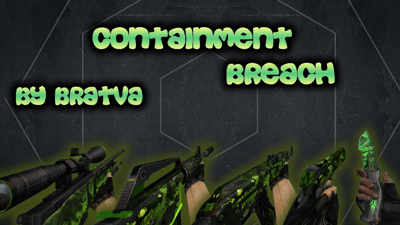 CS 1.6 CONTAINMENT BREACH SKIN SET CS:GO WORKSHOP REMAKE SKINS, CS:GO MODELS