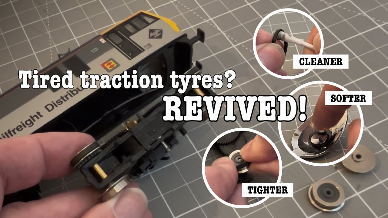 Reviving old traction tyres on your model railway locos