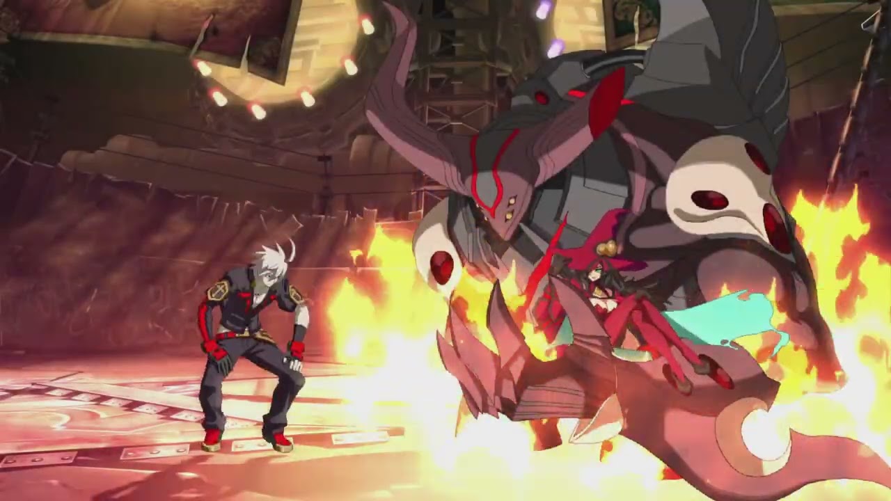 Me Nine VS Naoto vs Kagura VS Yuuki Terumi BlazBlue central fiction
