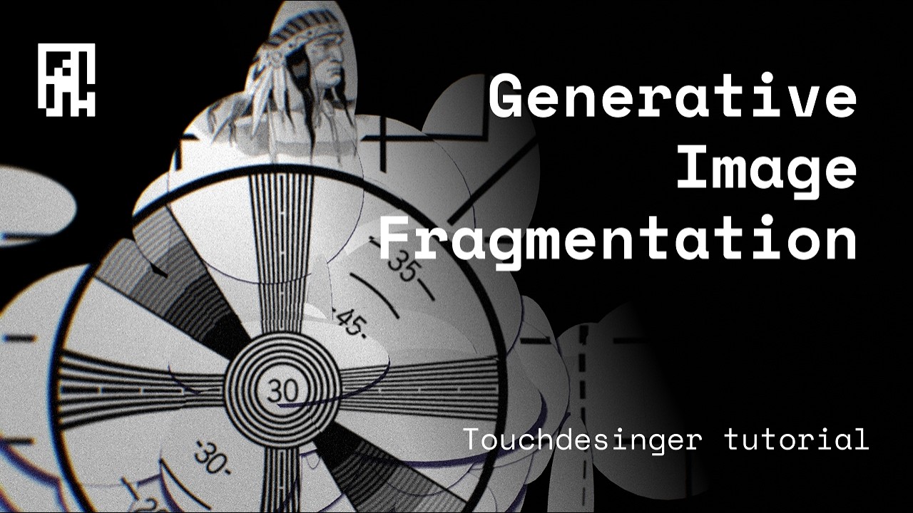 Generative Image Fragmentation | Touchdesigner Tutorial