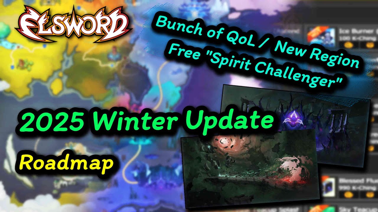 [엘소드/Elsword] KR Roadmap | Winter Update 2025
