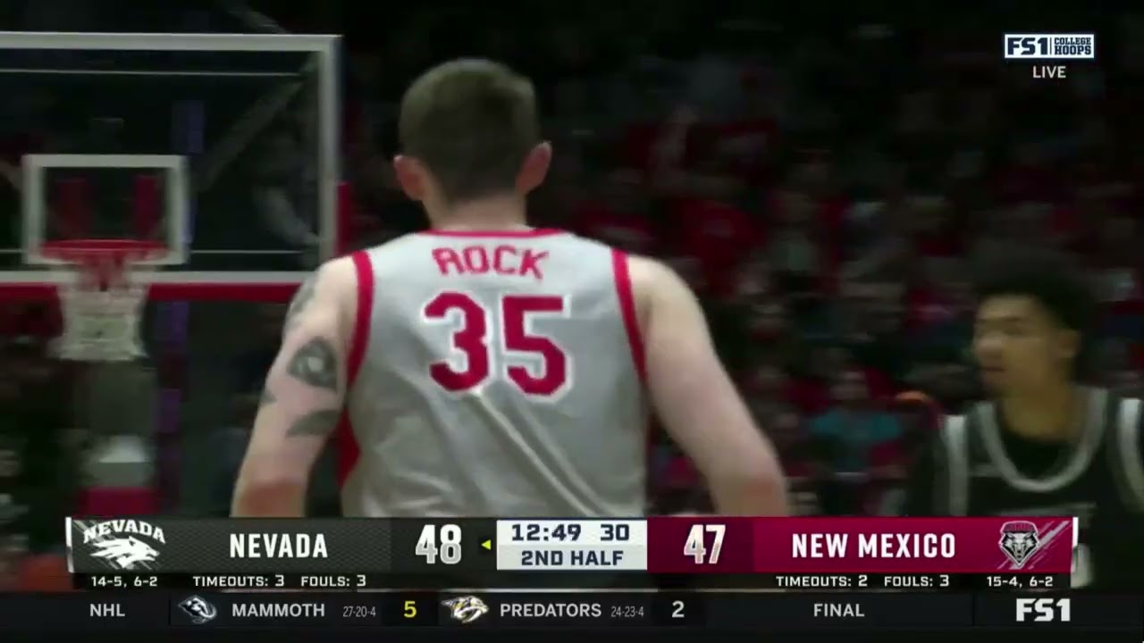 HIGHLIGHTS: Nevada at New Mexico Men's Basketball 1/24/26