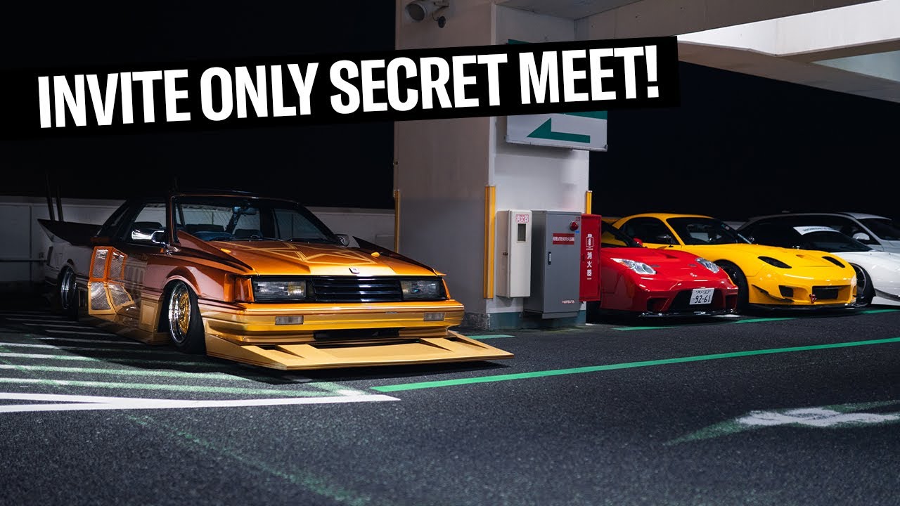 Secret Underground Tokyo Meet: Taking an NSX-R!