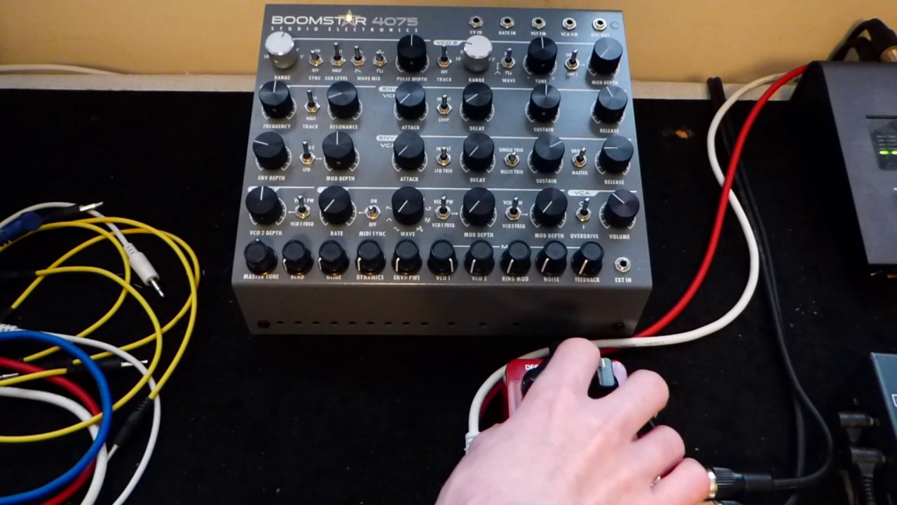 Studio Electronics Boomstar 4075 & TC Electronic Hall Of Fame