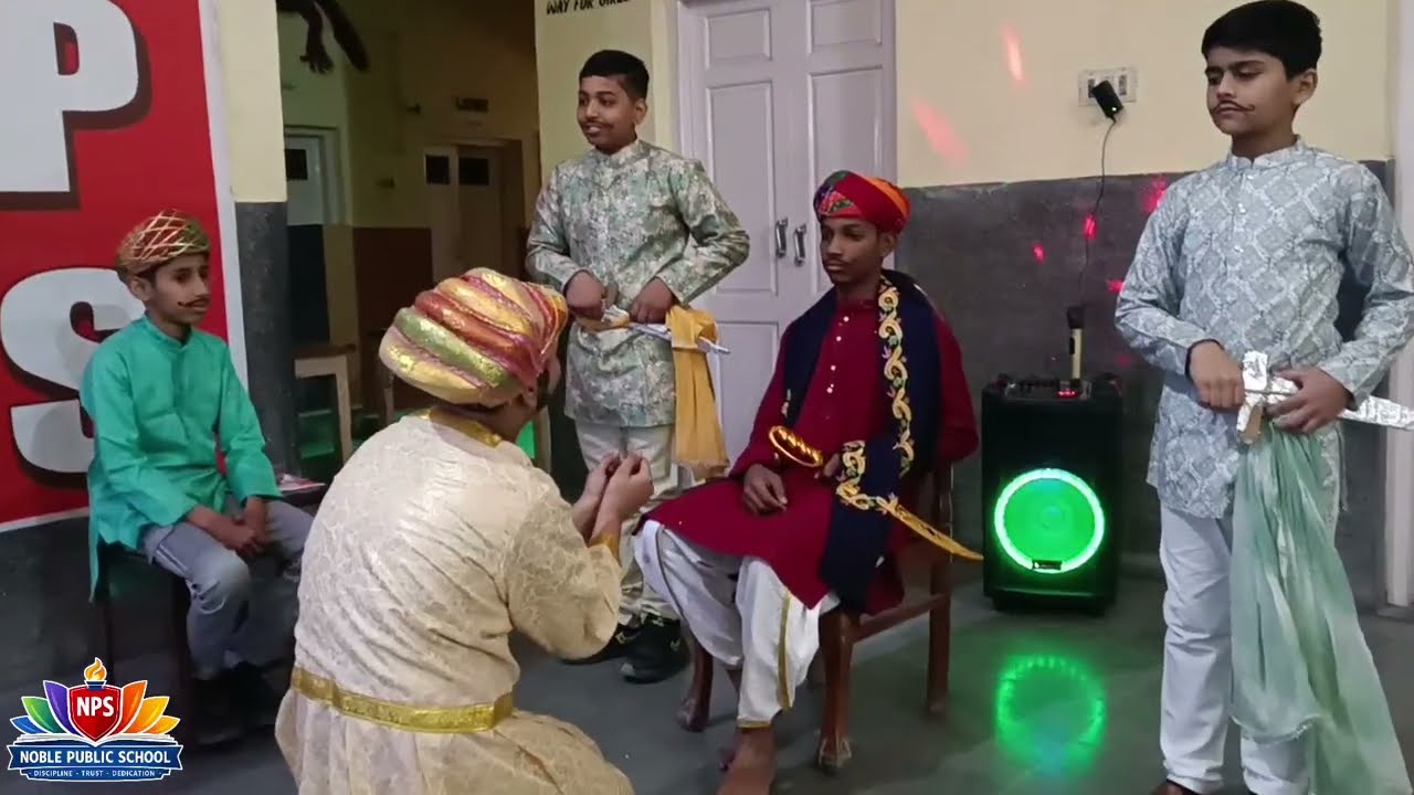 Prithviraj Chauhan | Historical Play by School Students 🇮🇳 । Republic day special | NOBLE PUBLIC 