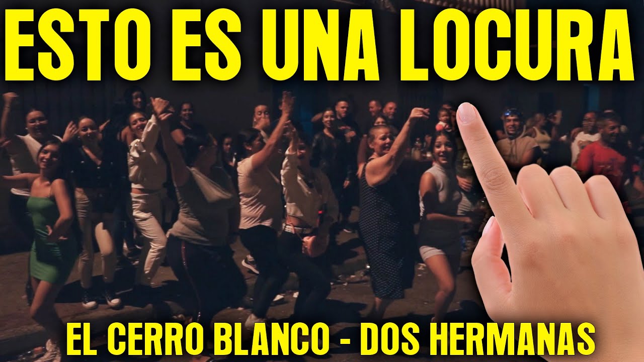 ¿ Barrio Peligroso ? EL CERRO BLANCO EN SEVILLA Por La NOCHE 🇪🇸