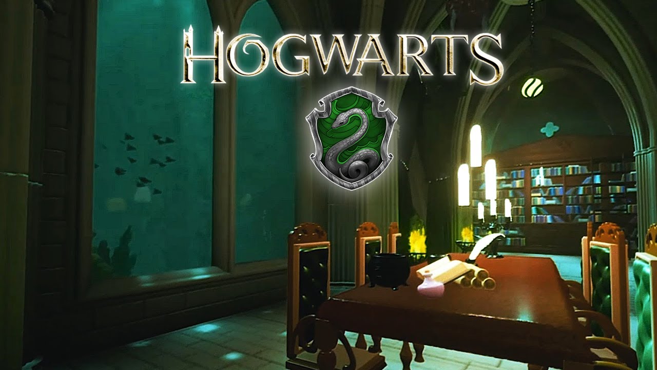 Slytherin Common Room ◈ 3D Hogwarts Virtual House Tour ◈ Dreams PS4 [NO TALKING]