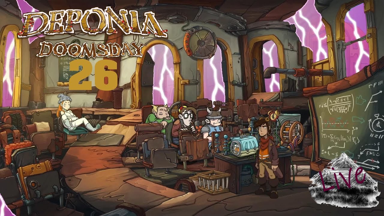 Deponia #4 Dooms Day Folge 26 Experimente im Klassenraum