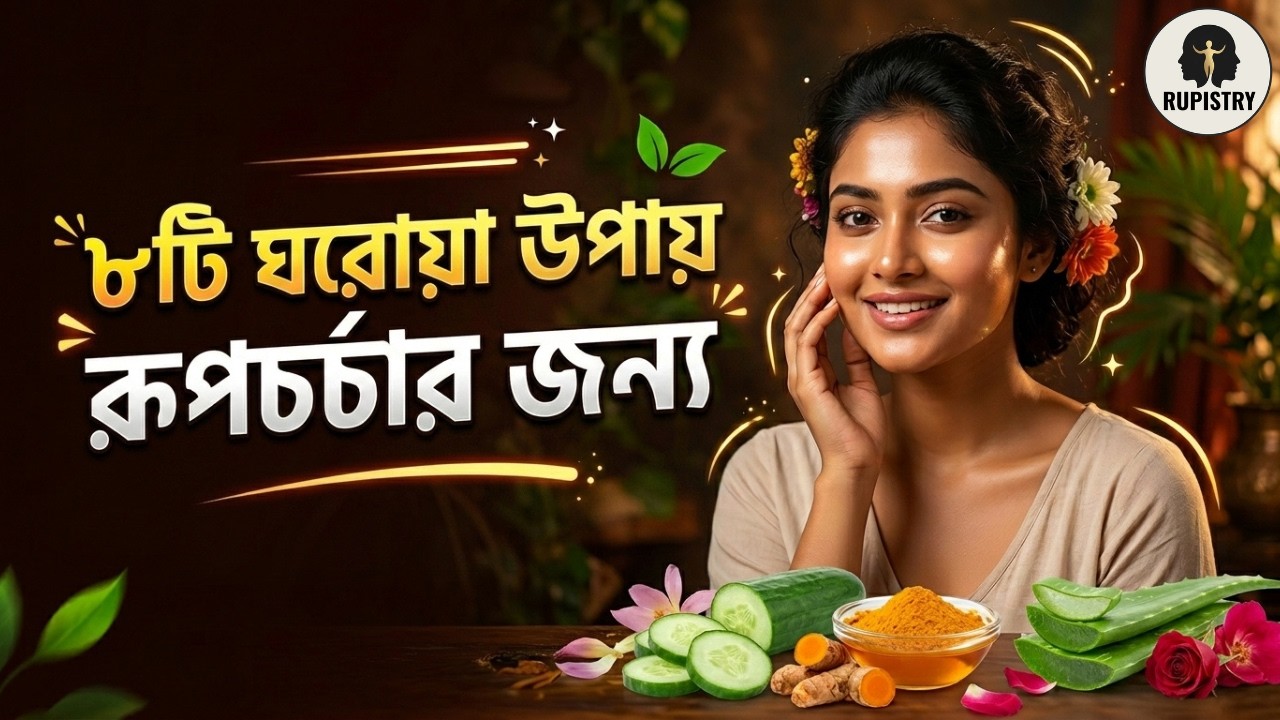 8 Home Remedies for Beauty Care🌿রূপ চর্চার ৮টি ঘরোয়া সমাধান💖Bangla Motivation-9🌸