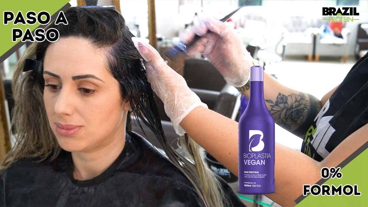 Bioplastia para Cabello Rubio | Brazil Protein Paso a Paso