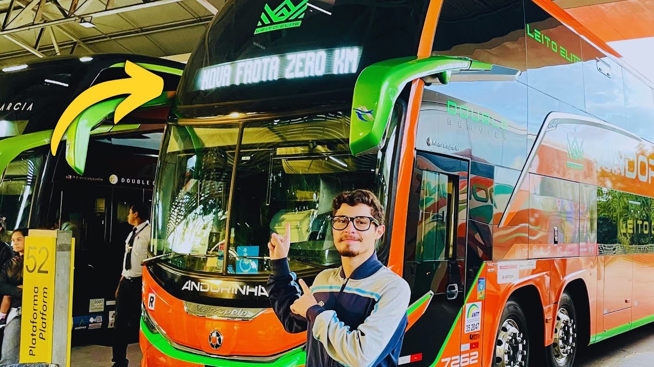 COMO é VIAJAR no NOVO ÔNIBUS da ANDORINHA? SERVIÇO LEITO INDIVIDUAL de SÃO PAULO para CURITIBA