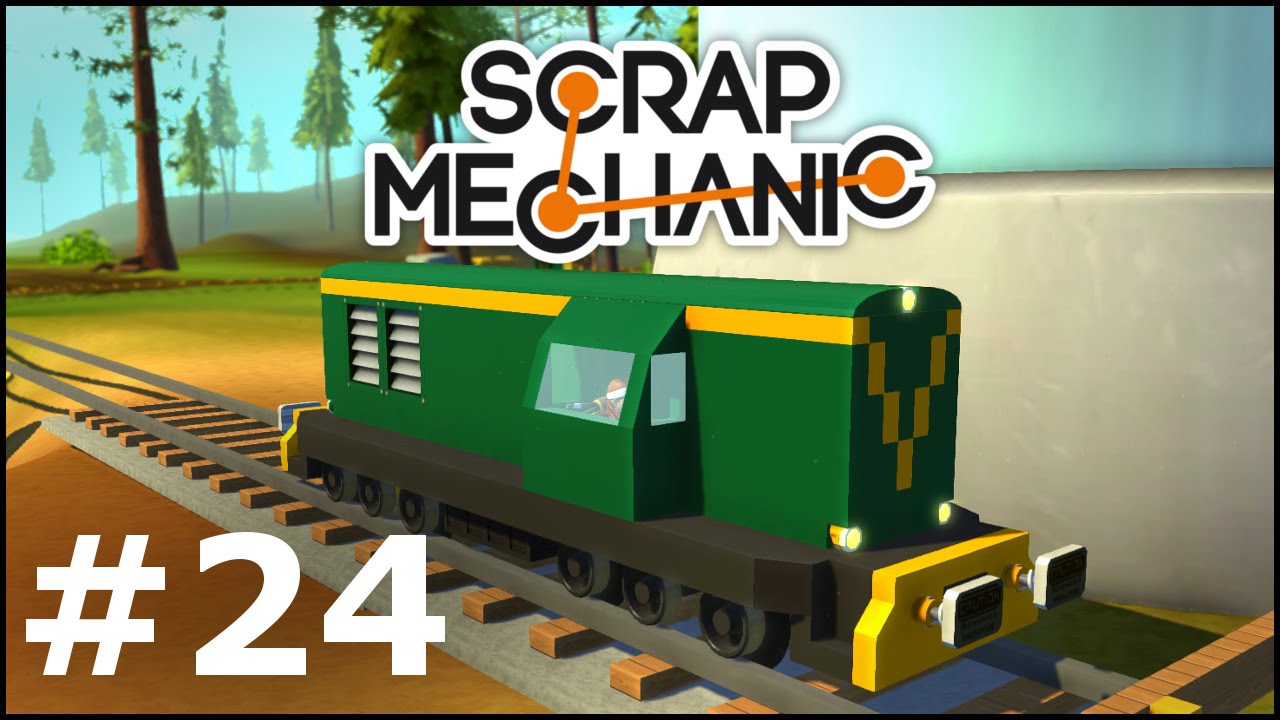 Scrap Mechanic #24 - Mody, Lokomotywa spalinowa SM31
