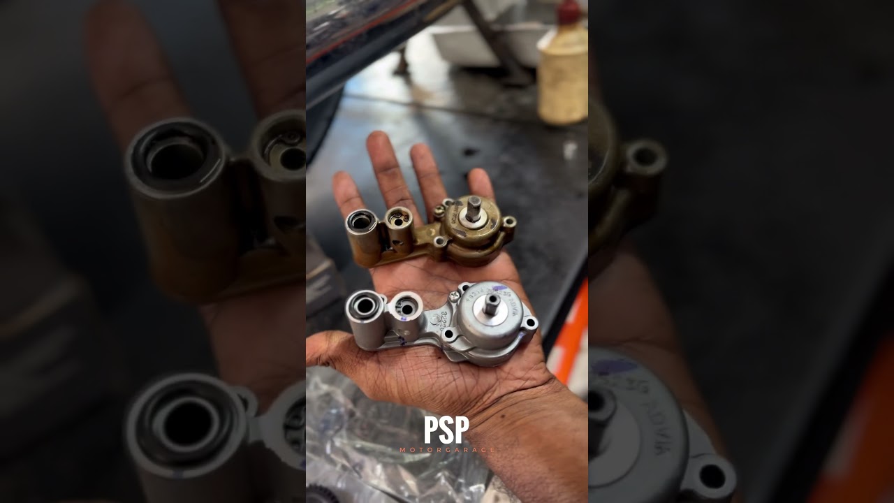 Oil pump upgrade of Royal Enfield classic 350 @pspmotorgarage #automobile #royalenfield