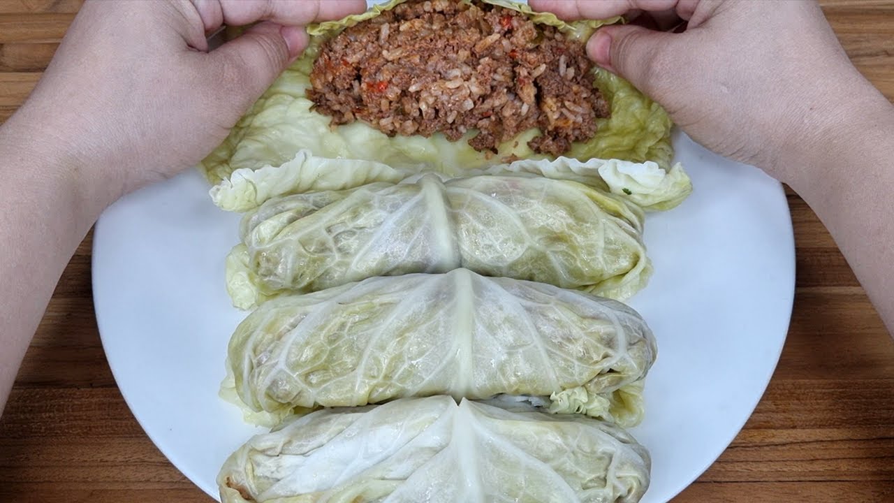 Голубцы по-арабски с мясом в красном соусе по оригинальному рецепту