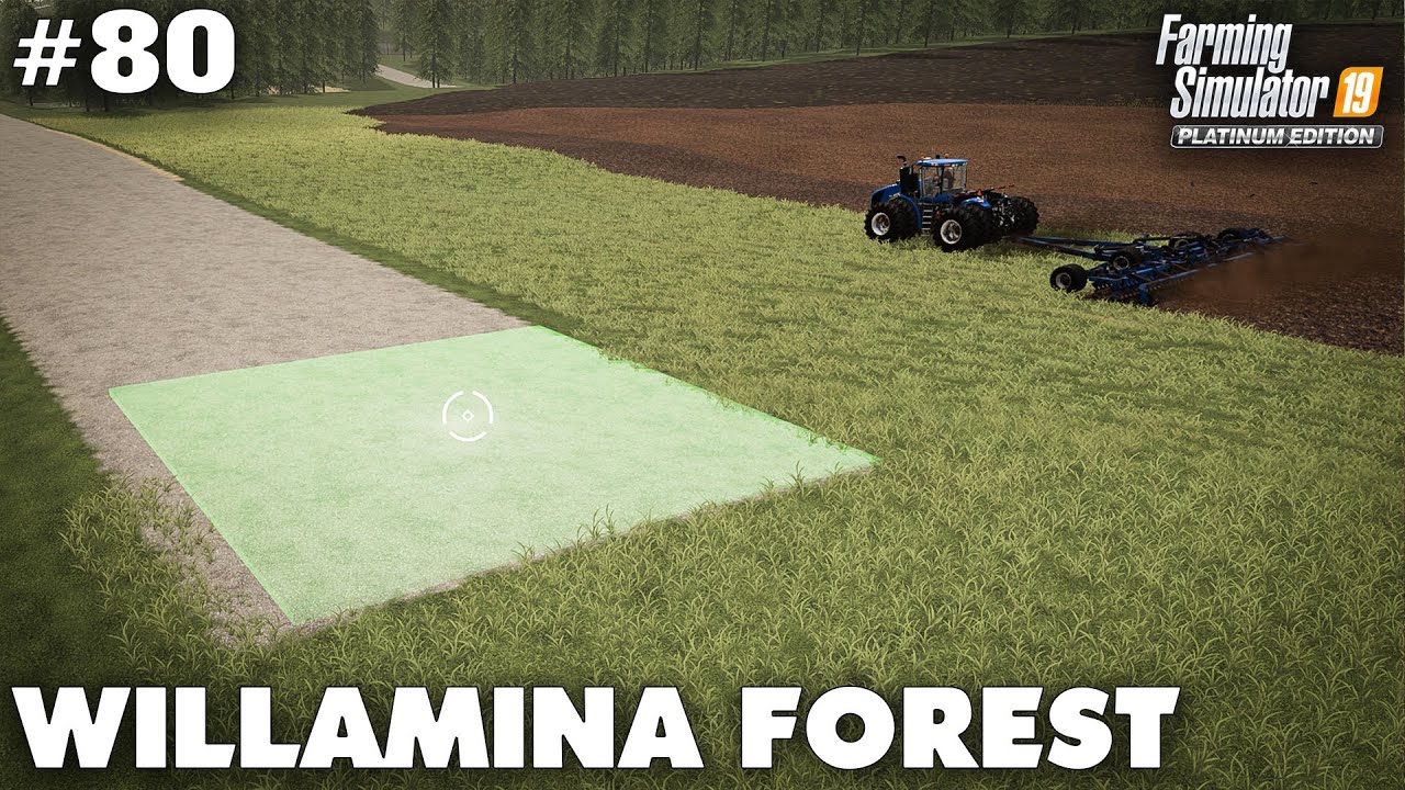 Willamina Forest #80 Building Roads & Extending Fields, Farming Simulator 19 Timelapse, Seasons