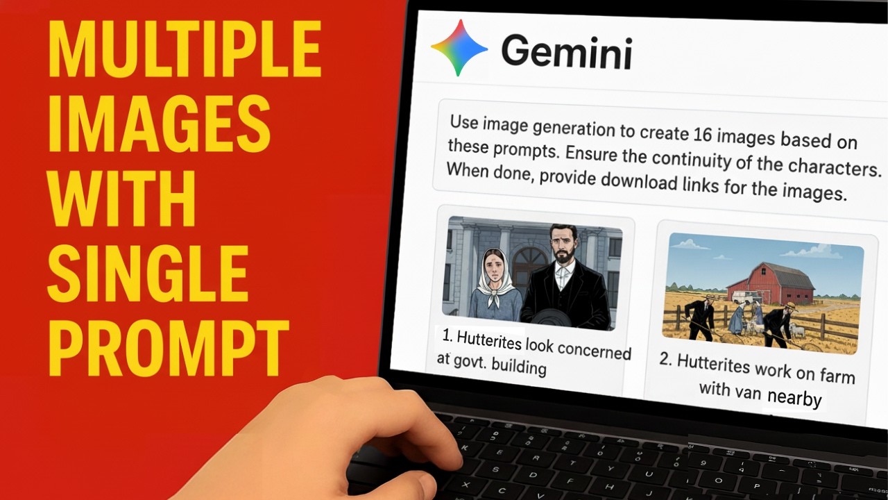 Fastest Way to Create Gemini Images &ndash; Batch Generation Step-by-Step Tutorial (Nano Banana) For Free