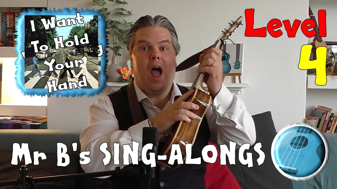 I Want To Hold Your Hand | Mr B's Ukulele Channel #ukuleletutorial #ukulelesongs #ukulele