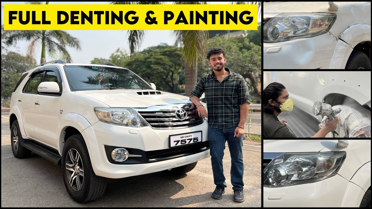 Type 2 Fortuner Restoration & Painting | Fortuner Accessories | Suri Motors Vashi 📞8080244774