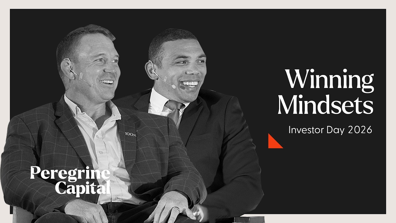 Peregrine Capital Investor Day 2026: Rugby Panel - A Winning  Mindset with John Smit & Bryan Habana.