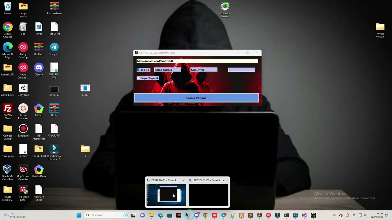 How to Bypass windows defender with #Crypter .vbs .js #windows #windowsdefender #crypter #CrypterFud