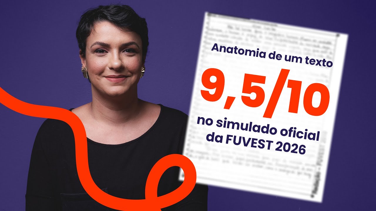 ELA TIROU 9.5/10 NO SIMULADO DA FUVEST 2026, e você precisa saber isso aconteceu! | Jana Rabelo