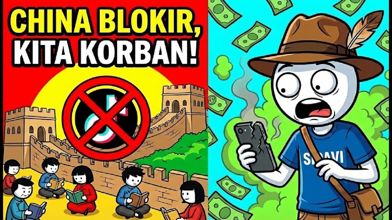 RAHASIA 2.400 TRILIUN: Kenapa China Blokir TikTok Sendiri?