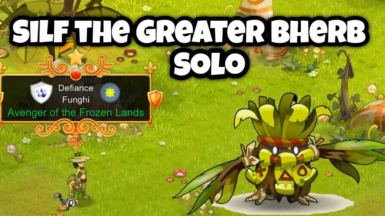 Dofus Touch - Silf the Greater Bherb Solo - With &diams;️&clubs;️Funghi&spades;️&hearts;️