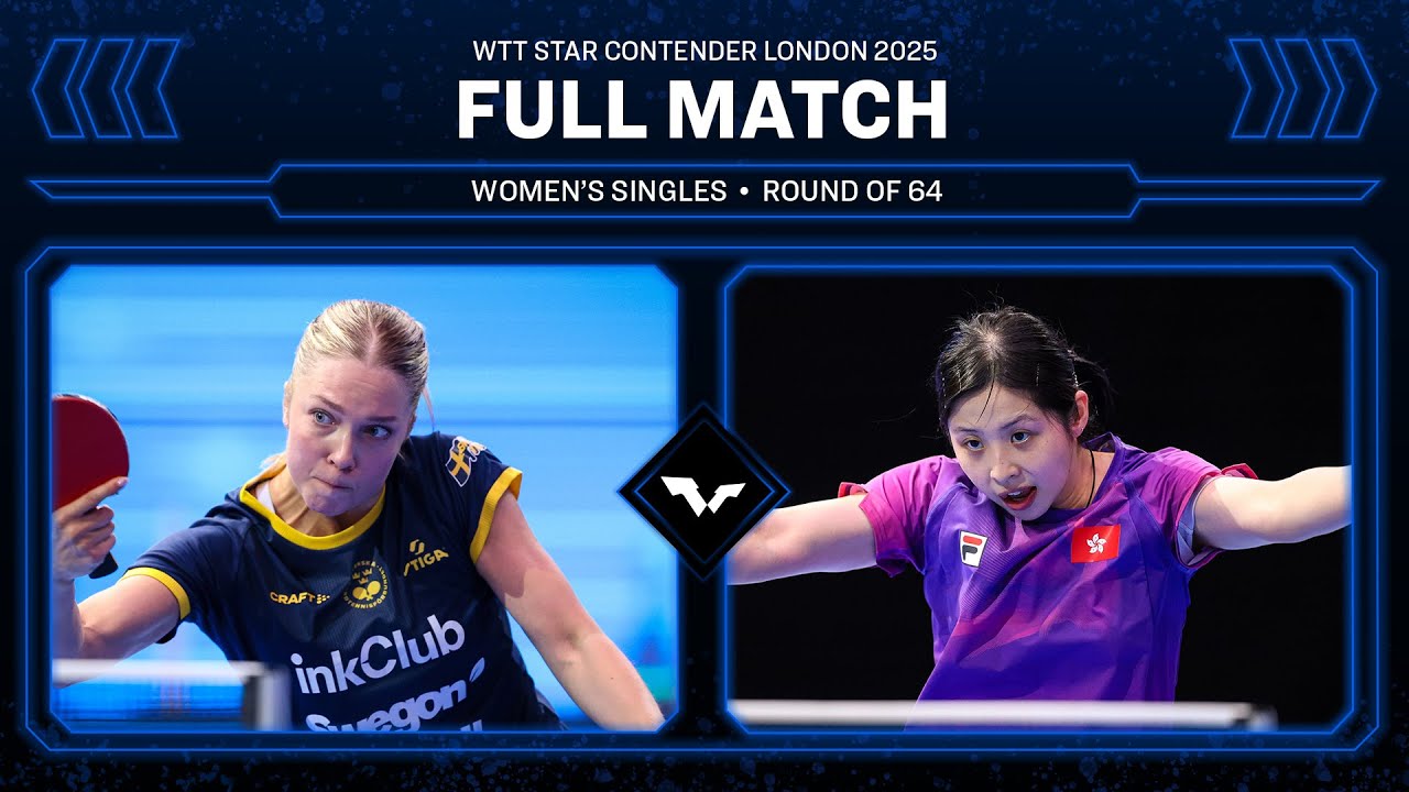 FULL MATCH | Christina Kallberg vs Lam Yee Lok | WS R64 | #WTTLondon 2025
