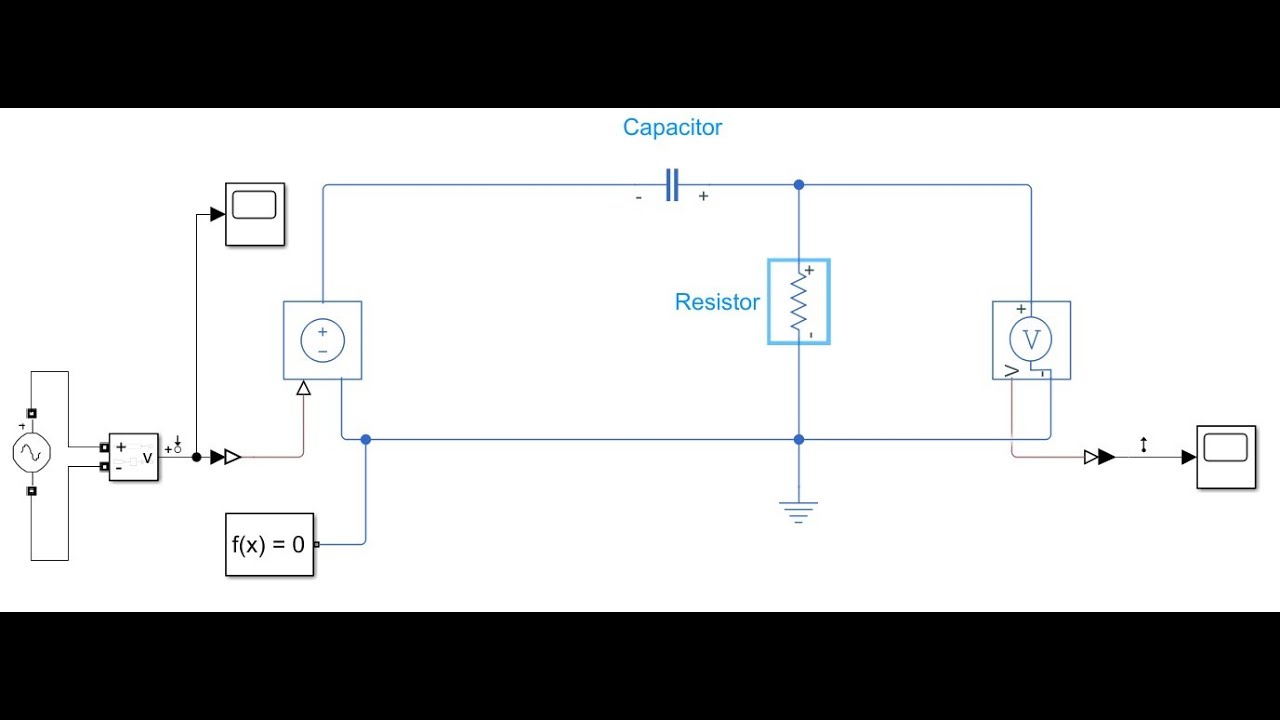 Low/High Pass Filter Frequency Response Using Simulink/Simscape
