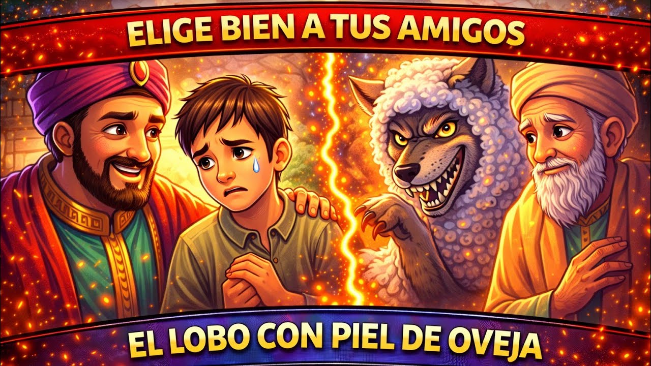 Elige Bien a Tus Amigos | El Lobo con Piel de Oveja | Historia con Moraleja