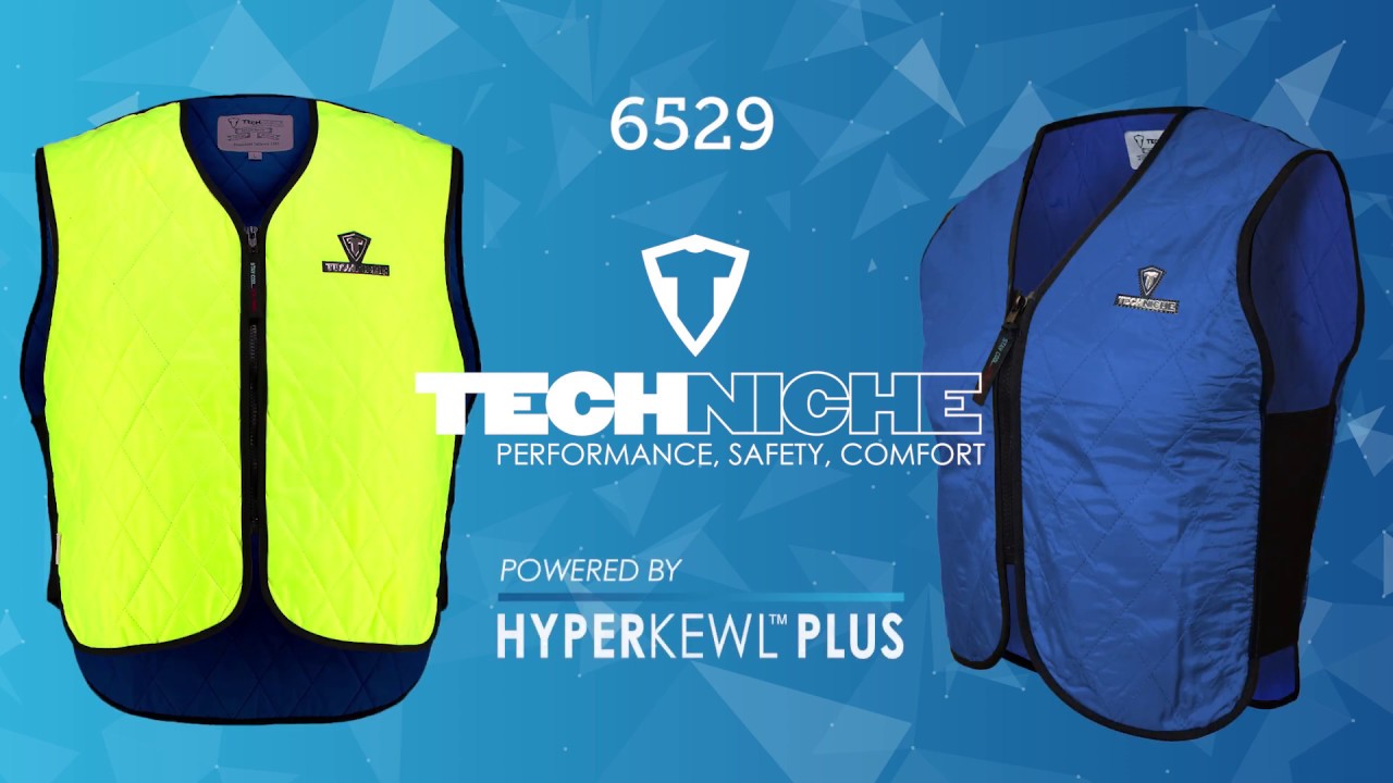 6529 TechNiche Evaporative Cooling Sport Vest Powered by HyperKewl PLUS