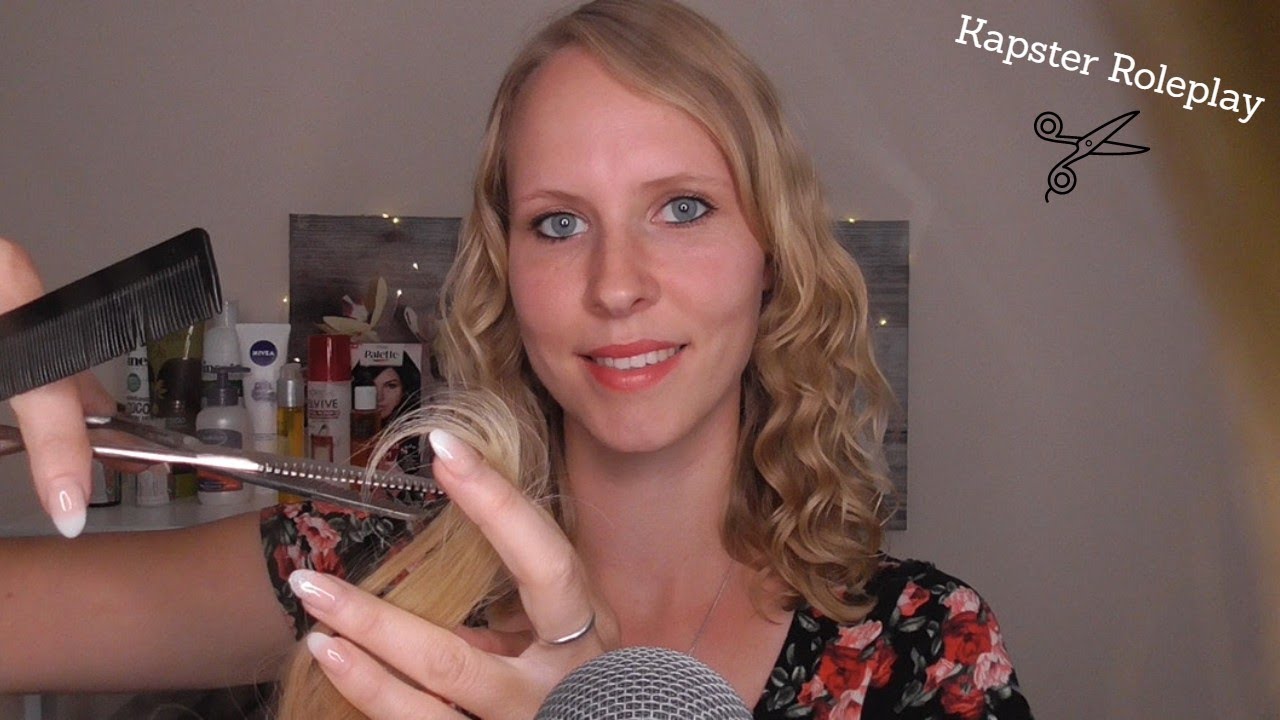 ASMR  Kapster Roleplay ✂️  (Kammen, Knippen en Wassen) Haircut