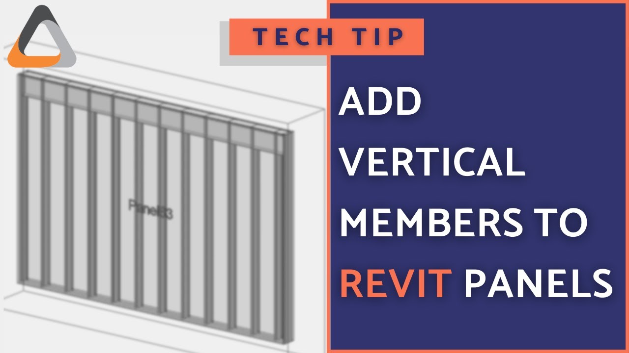 Add Extra Vertical Members to a Revit Panel