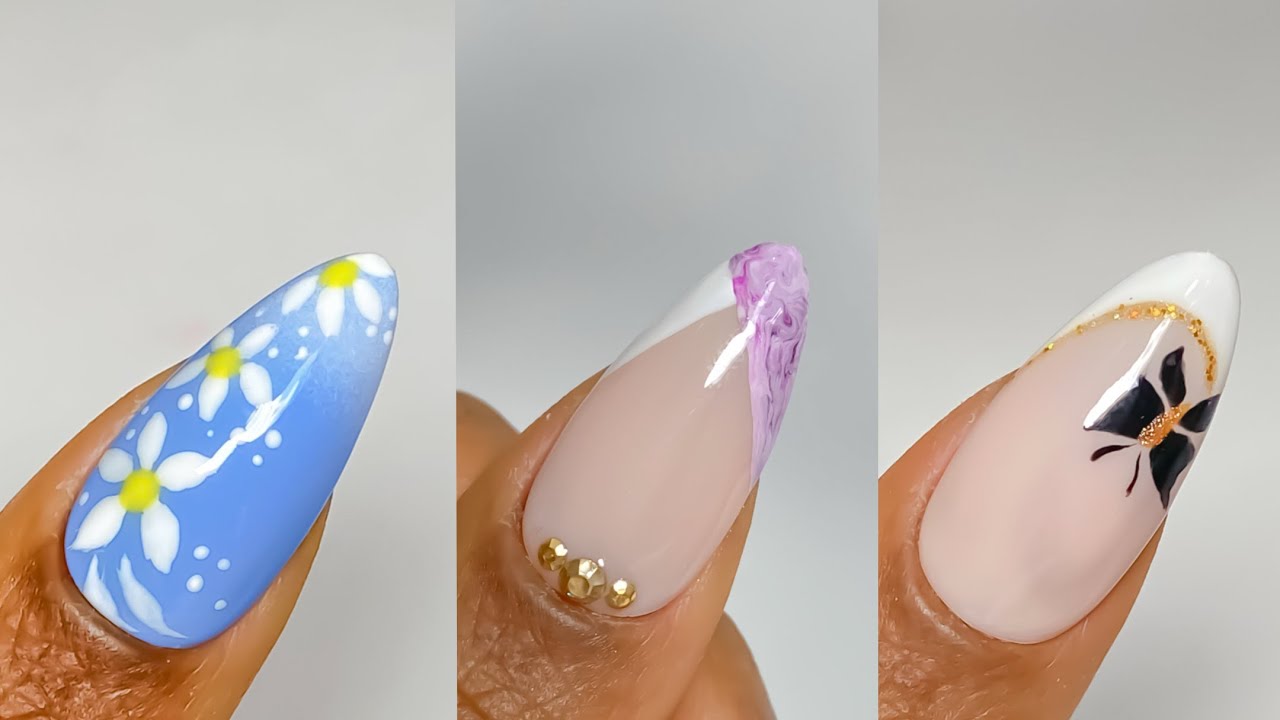 Ideias de nails art esmaltação em gel 💐💅🏼 #nails #2025