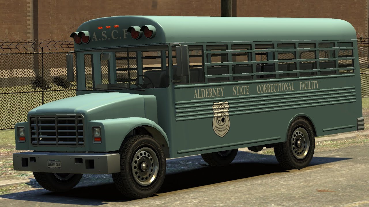 GTA 4 - Brute Prison Bus