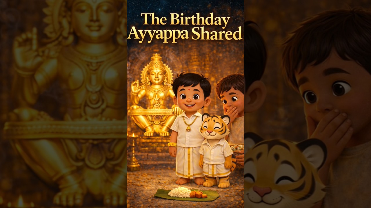 THE BIRTHDAY LORD AYYAPPA SHARED❤️🙏😇#ayyappa #sabarimala #ai
