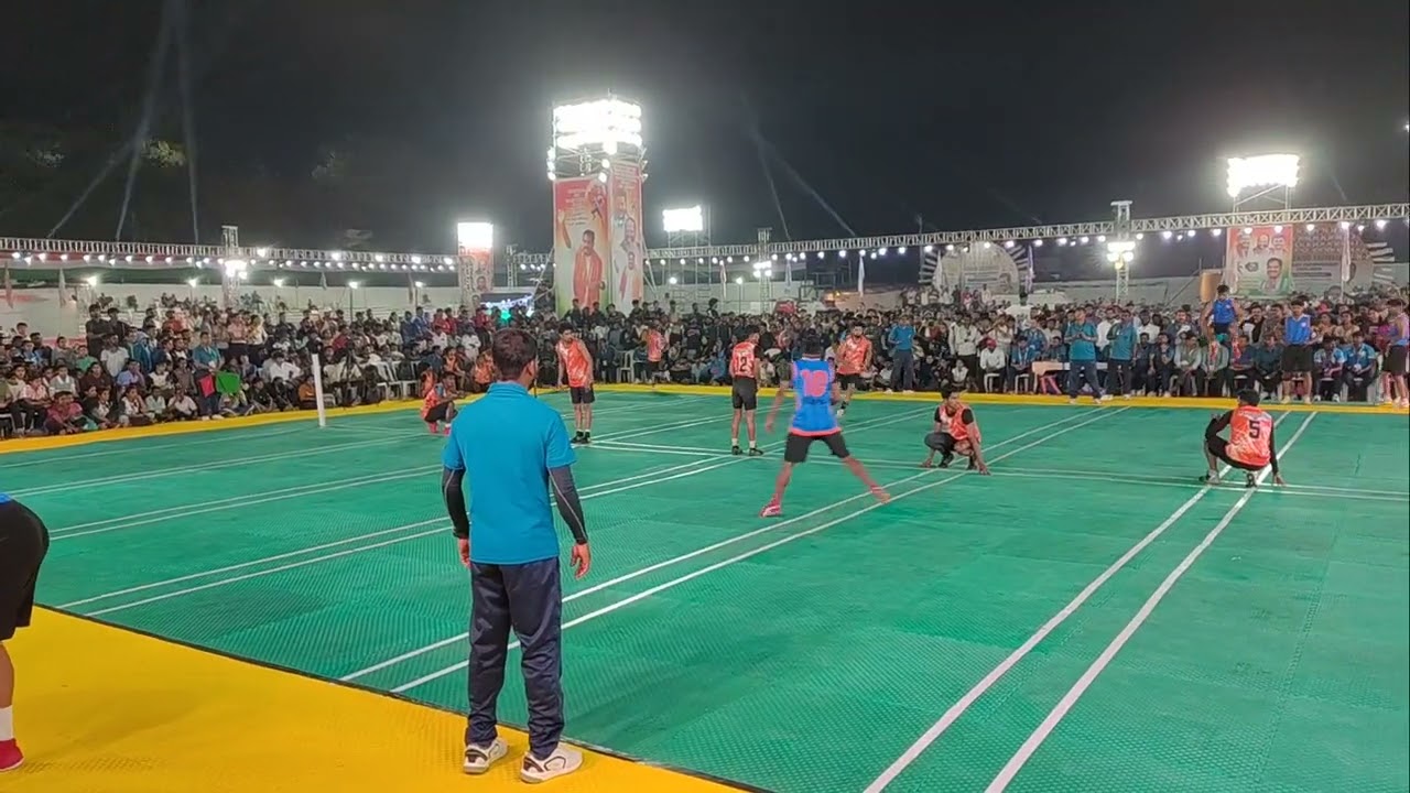 Maharashtra vs kolhapur 3rd turn. 58th senior national kho-kho championship 2025-26 instance match 