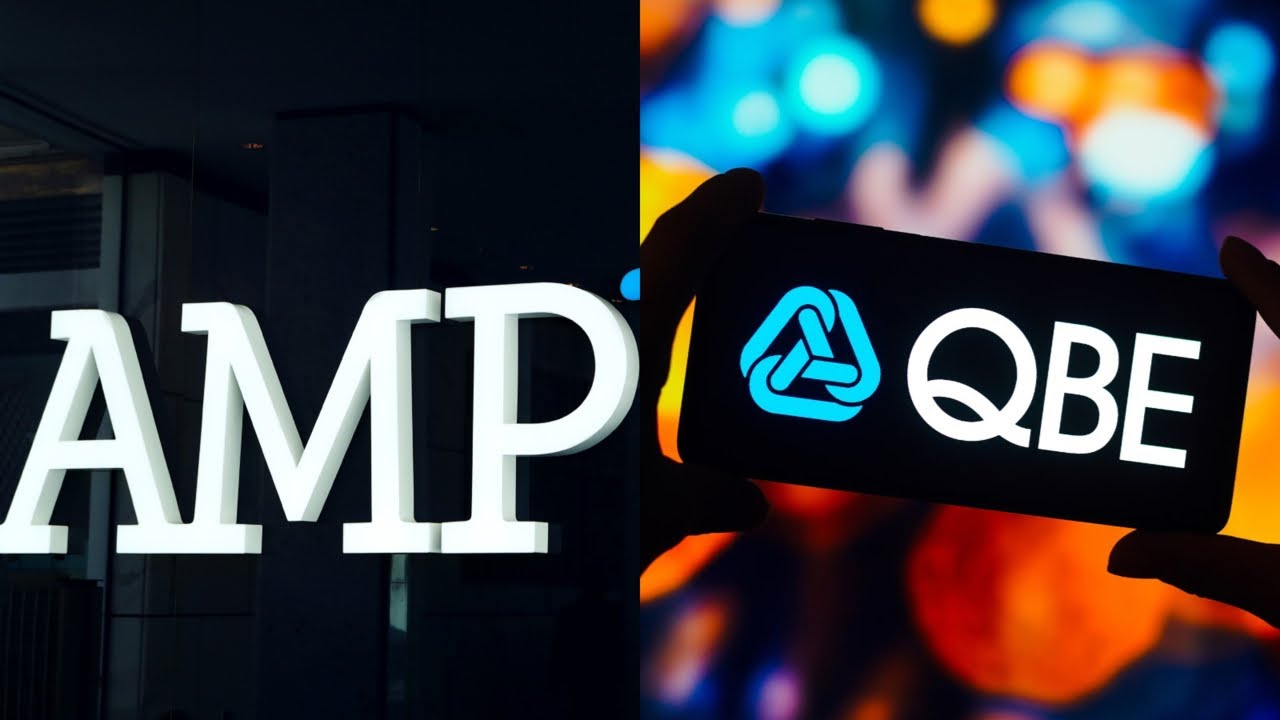 AMP net profit shrinks while QBE profit rockets up