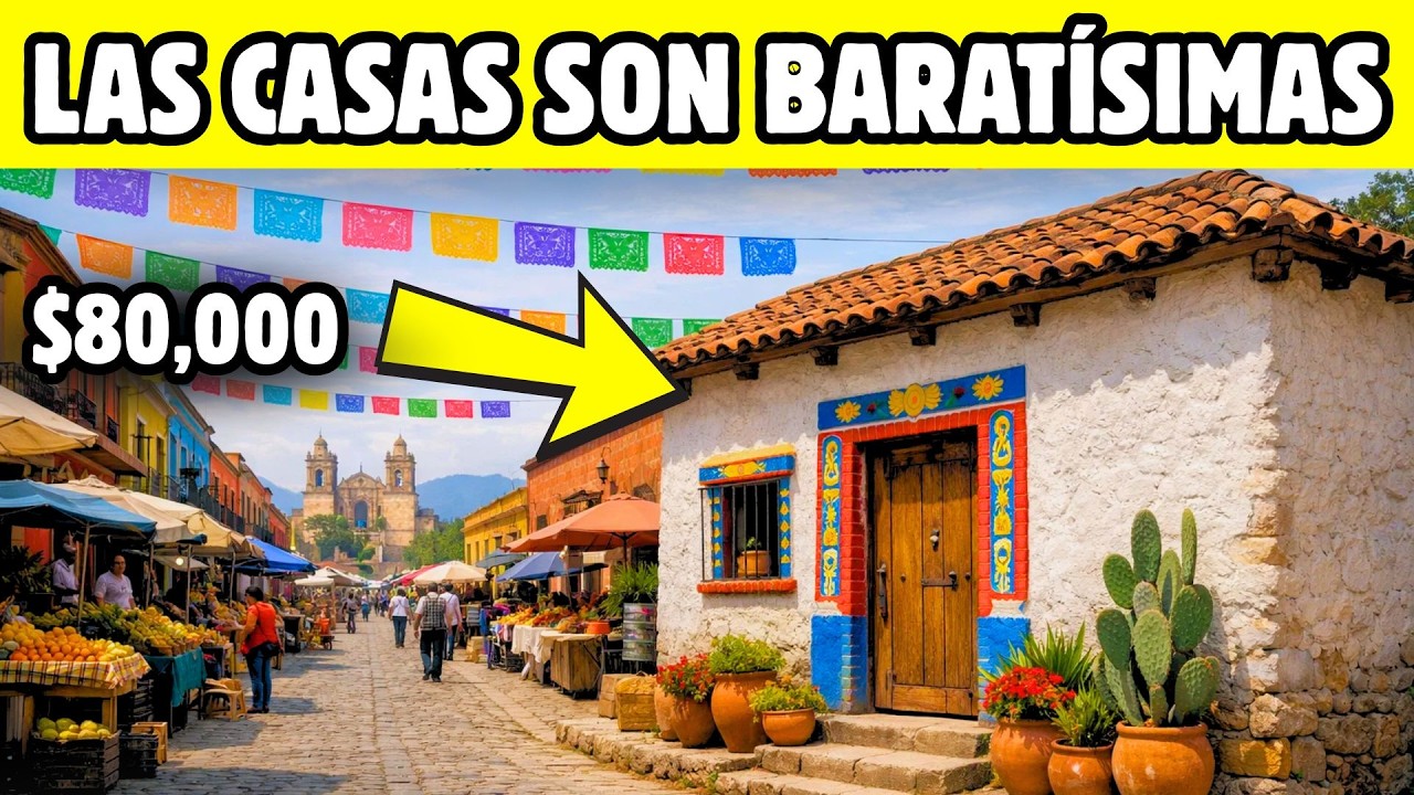 10 Lugares de Oaxaca Donde Las Casas Son Tan BARATAS Que Pensarás Que es Estafa