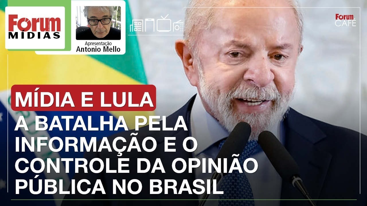 MÍDIA E LULA: A BATALHA PELA INFORMAÇÃO E O CONTROLE DA OPINIÃO PÚBLICA NO BRASIL | 23.02.26