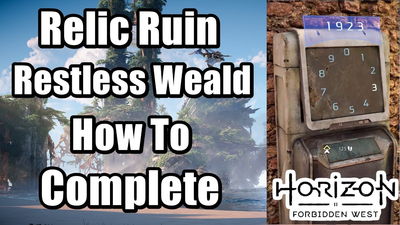 How To Complete the Restless Weald Relic Ruin Horizon Forbidden West