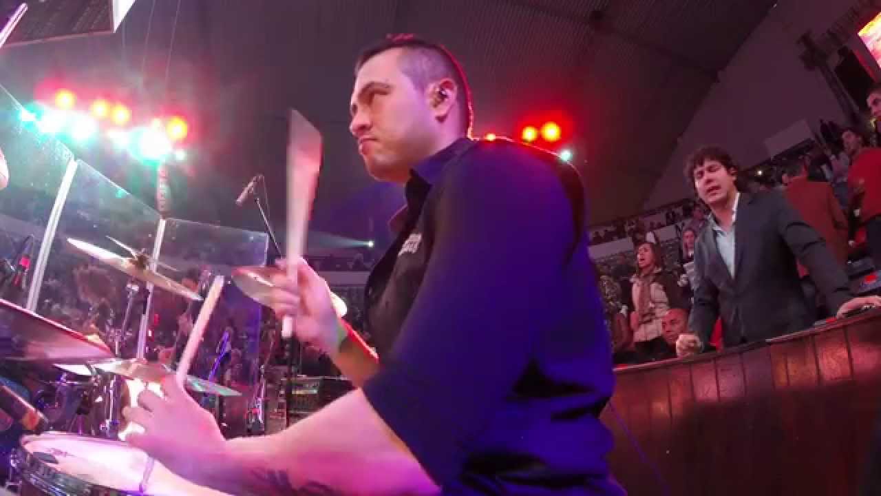 CRISTIAN CASTRO - VOLVER A AMAR POP VERSION - WINSTON MARCOS DRUM CAM