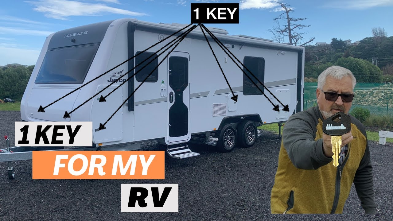 1 key for our RV, how we upgraded the security on our Jayco Silverline.