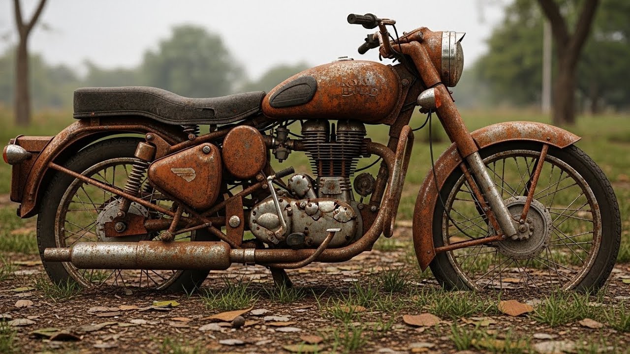 ASMR Bike Restoration! Full Restoration Abandoned Royal Enfield Bullet 1985 Looking New