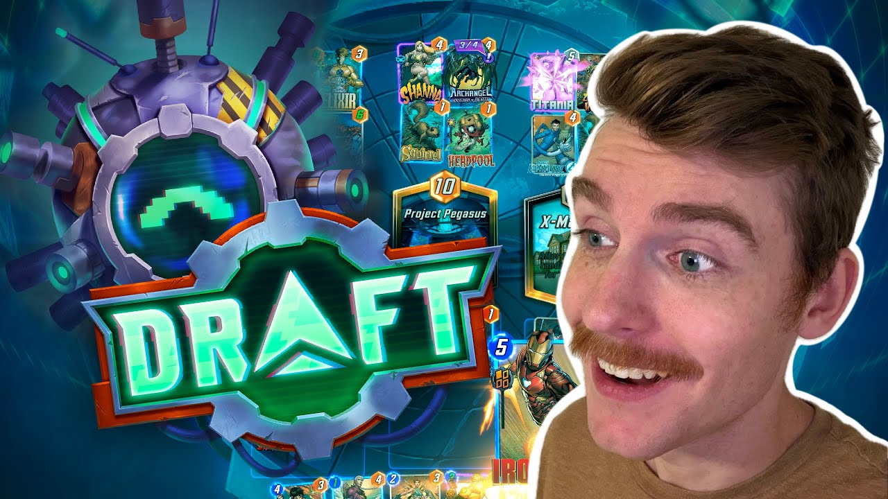 Моя первая игра в СОВЕРШЕННО НОВОМ режиме Draft в Marvel Snap!